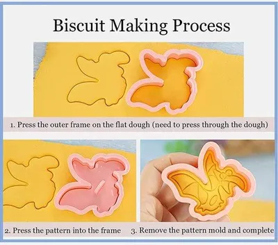 Imagen del producto de Moldes para galletas con forma de dinosaurios – 8 diseños diferentes