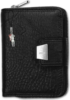 Produktbild von Jennifer Jones Echtleder Damen schwarz RFID Schutz Börse OPJ708S