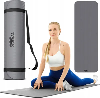 Obrázek produktu pro Jóga Pilates Fitness Pěnová Podložka Nbr Gymnastika Trex Sport