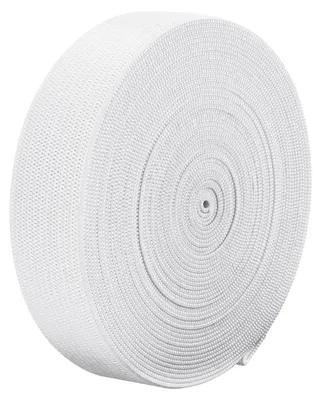Nähgummi 2 cm, elastisches Stretchband, 10 Yard, Weiß