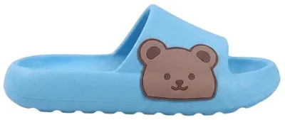 Produktbild von Damen Slippers Badeschuhe Mit Teddybärmuster Karin Blau Gr.38/39