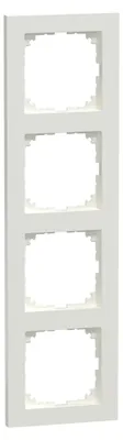 Immagine prodotto di Merten MEG4040-3619 Cornice di copertura a 4 ingressi M-Pur bianco polare/lucido