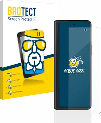 Produktbild von BROTECT Schutzglas für Samsung Galaxy Z Fold 3 5G Schutzfolie Panzer Folie Glas Display Schutz klar