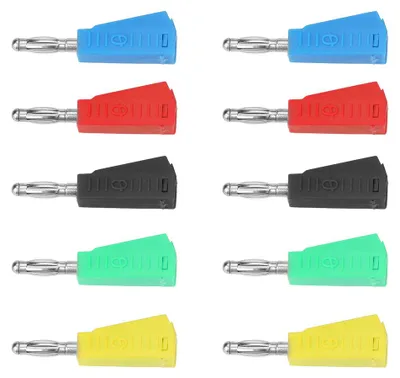 Produktbild von 10 Stück P3002 4 mm vernickelte Lautsprecher-Bananenstecker-Anschlussklemmen