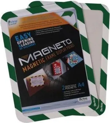 Image de Tarifold 194975 cadre magnétique A4 Vert, Blanc