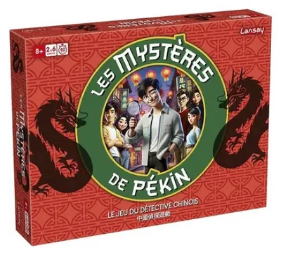 Immagine prodotto di THE MYSTERIES OF PEKING - Board game - LANSAY - Ages 8+