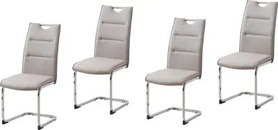Produktbild von Schwingstuhl 4er Set Polyurethancappuccino DannyC HTI-Line