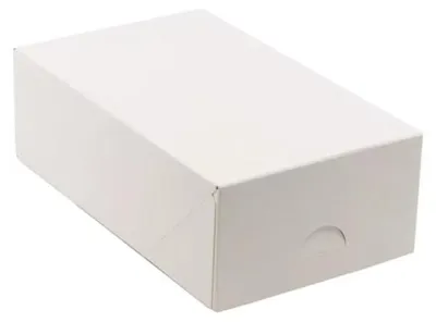 Zdjęcie produktu dla Pudełko cukiernicze białe 125x210x70, 20szt