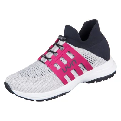 Zdjęcie produktu dla UYN Lady Nature Tune Pearl Grey/Carbon/Cherry 37 Buty do biegania po asfalcie