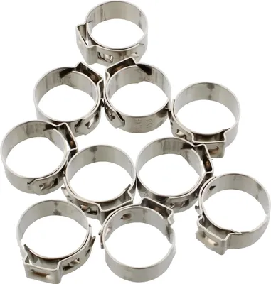 Produktbild von Lochbandklemmen JMP 13,8 Bandbreite 7mm Edelstahl 10 Stück