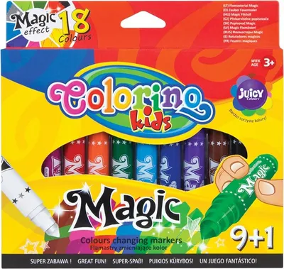 Obrázek produktu pro Magické fixy 10 barev Colorino Kids
