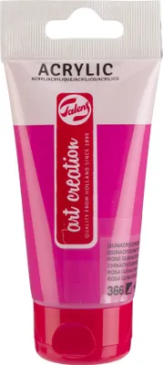 Produktbild von TALENS Art Creation - Acrylfarbe TAC 366 Quinacridoneroze Tube 75ml | Röhrchen A 75 Milliliter