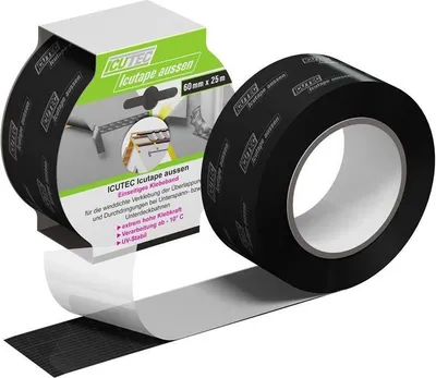 Produktbild von ICUTEC Klebeband Icutape außen 25 m x 6 cm