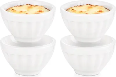 Obrázek produktu pro Keramické misky na svačinu, 40 ml, sada 4 kusů, porcelán