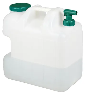 Produktbild von Wasserkanister Wasserkanne Trinkwasserbehälter - 25 Liter - Mit Auslaufhahn - BPA-frei - Weiß