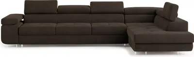 Produktbild von Masseno Ecksofa VICENTE mit Schlaffunktion L-Form, Sofa mit Bettkasten, Wohnzimmersofa, Couch, Soffa, Bettsofa, Couchgarnitur- Braun, MONOLITH 29