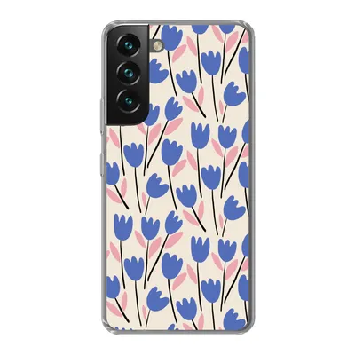 Produktbild von MuchoWow® Handyhülle Schutzhülle Hülle für Samsung Galaxy S22 Plus Blume - Muster - Tulpe Silikon Softcase Handy Hülle - Schutzabdeckung