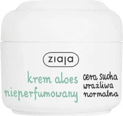 Zdjęcie produktu dla Ziaja Aloes Krem Do Twarzy 50 Ml Bezzapachowy