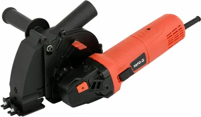 A Yato wall chaser tool is shown against a white background.