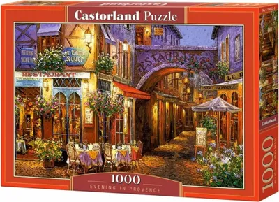Obrázok produktu pre Castorland Evening in Provence, 1000 kusov, Umenie, 9 rok / roky