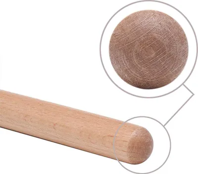 Immagine prodotto di 1 paio di clave di legno, strumento a percussione musicale, bacchette per il ritmo naturale