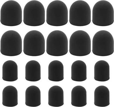 Produktbild von Rubberen Stifte - Stylus - 7 mm/5 mm - Universelle Stiftpennen - Touchscreen - 20 Stück Stifte für 2-in-1 Stiftpennen.