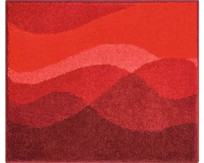 Obrázok produktu pre WC predložka Grund HILLS 55 x 65 cm červená