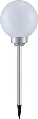 Produktbild von Globo Solarleuchte Kunststoff Silber metallic, 4xLED; 3376