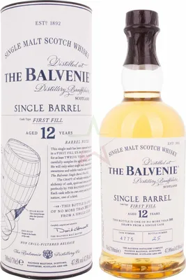 Produktbild von The Balvenie 12 Years Old Single Barrel First Fill 47,80 %  0,70 Liter