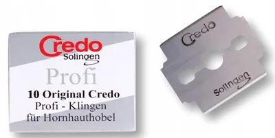 Produktbild von Credo Solingen Ersatzklingen 10 Stück für Pediküre