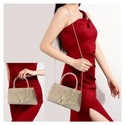 Produktbild von Glitzernde Abendtasche für Damen, Clutch für besondere Anlässe