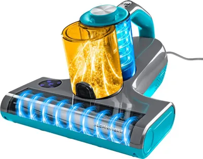 Obrázek produktu pro Ruční vysavač CLEANmaxx na roztoče s UV-C světlem 450W šedý/modrý
