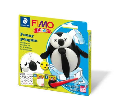 Image de Pâte à modeler FIMO® Kids FIMO® Pingouin