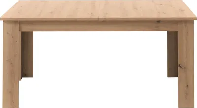Produktbild von Homestyle4u Esstisch ausziehbar 160-200 x 90 cm Braun Esszimmertisch Küchentisch