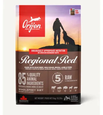 Image de Rouge Régional ORIJEN pour chien 6 kg