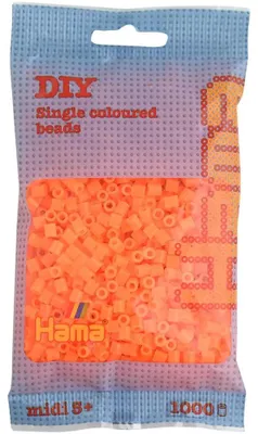 Immagine prodotto di HAMA Ferro su perline Midi - Neion Orange 1000 perline