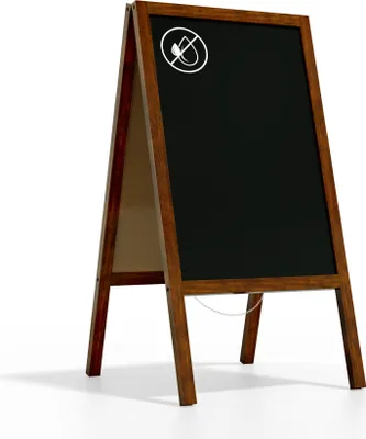Zdjęcie produktu dla Potykacz stojak kredowy 118x61 cm