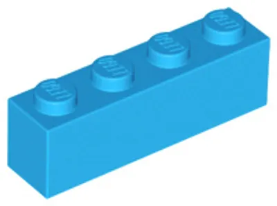 Immagine prodotto di 25 pezzi LEGO, codice 3010 in azzurro scuro