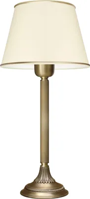 Produktbild von Messing Nachttischlampe minimalistisch designer klare Linien moderne Räume Schreibtischbeleuchtung Goldpatina H43cm Ø20cm E27 handgefertigt beschwert