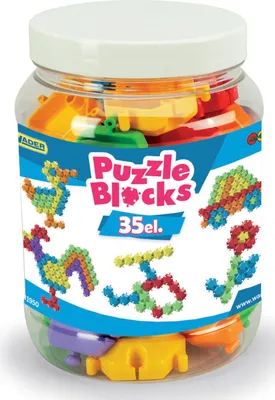 Obrázek produktu pro Puzzle kostky v nádobě, 35 dílků