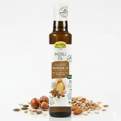 Immagine prodotto di Olio di muesli - nocciola 250ml