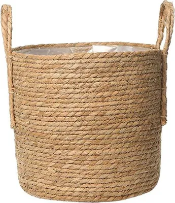 Image de Pot en plastique avec compartiment intérieur pour plantes d'intérieur, 25 cm