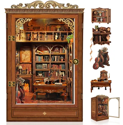 Zdjęcie produktu dla Zestaw Book Nook dla dorosłych z oświetleniem LED