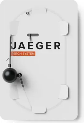 Produktbild von Jaeger Fishing Jig Head Montage 65cm - Jigkopf Vorfach