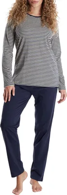 Produktbild von Götzburg Damen-Schlafanzug marine 52