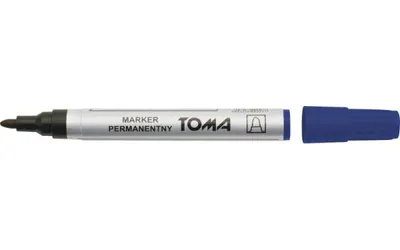 Produktbild von TOMA Permanent-Rundmarker blau 1 Stk.