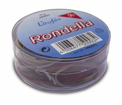 Imagen del producto de Läufer 69219: Arandelas de goma en envase - Diámetro: 50 mm, peso: 25 g, color: rojo (P)