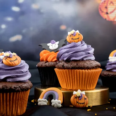 Produktbild von 50 Muffinförmchen, orange