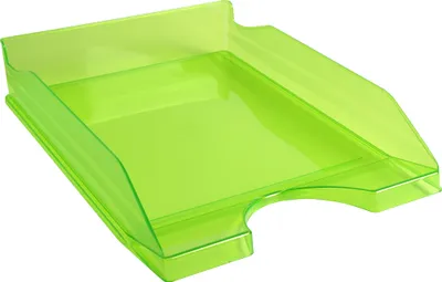 Produktbild von Exacompta 10x Briefablage Ecotray, Linicolor - Apfelgrün - 12397D