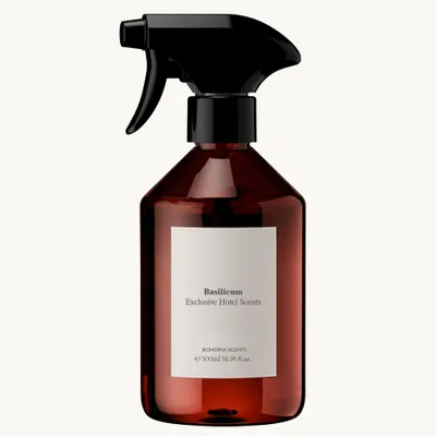 Productafbeelding van BOHORIA Basilicum Ruikspray 500ml – Basilicum, geur voor hotels, aromatisch, luchtverfrisser